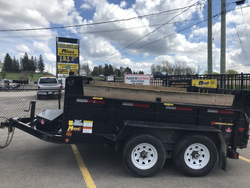Cargo, Utility Trailers  2022 Miska 5 Ton Contractor Dump Trailer Photo